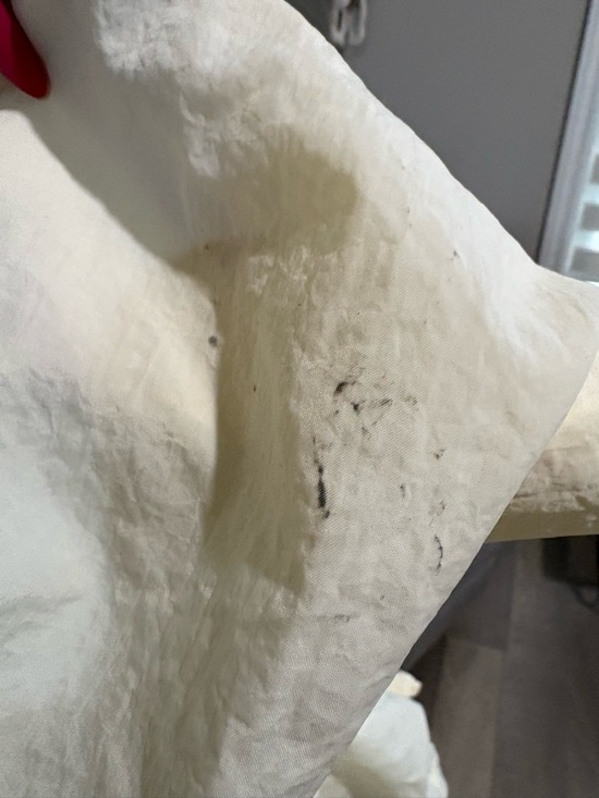 Nike vintage Cream Pullover Windbreaker with Black Swoosh - Picture 5 of 7